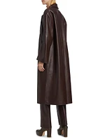 Janelle Single-Breasted Long Coat