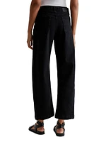 Hattie Mid-Rise Straight-Leg Jeans