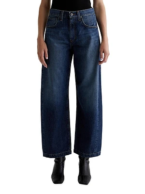 Hattie Mid-Rise Wide-Leg Jeans