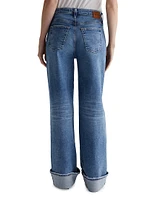 Kora Mid-Rise Wide-Leg Jeans