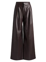 Pleat-Front Slim-Fit Trousers