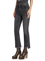 The Insider Crop Step Fray Jeans