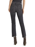 The Insider Crop Step Fray Jeans