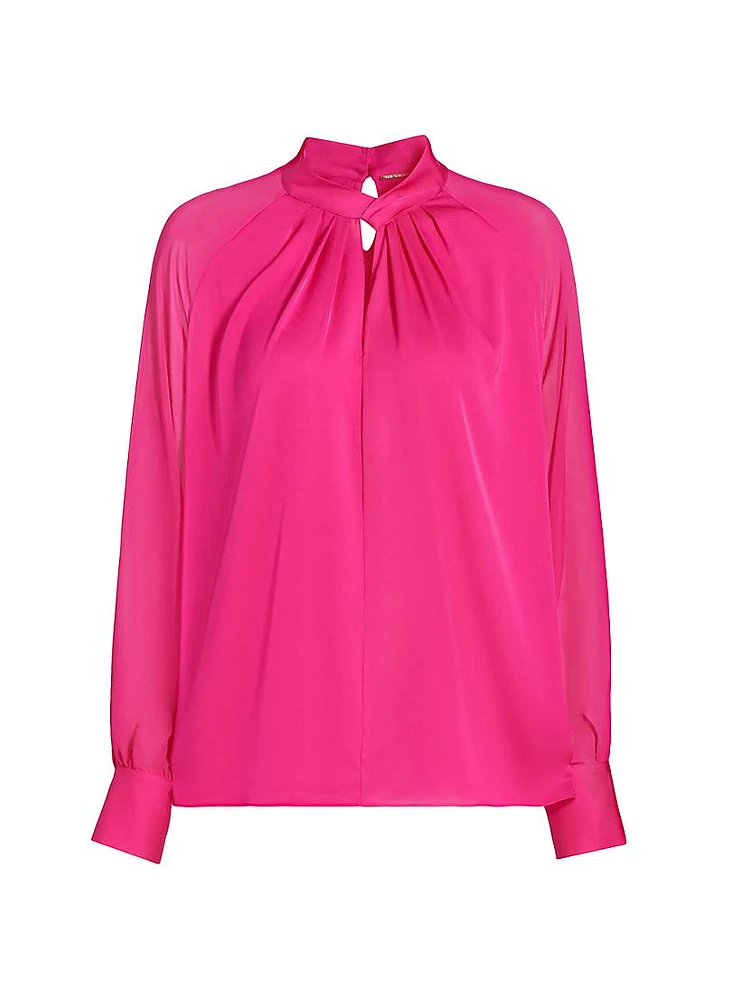 The Valentine Silk Blouse