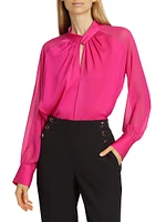 The Valentine Silk Blouse