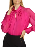 The Valentine Silk Blouse