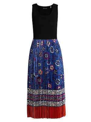The Mave Pieced Midi-Dress