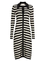 Morrissey Striped Midi-Dress
