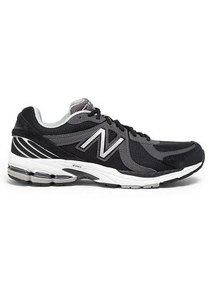 Comme des Garçons x New Balance MR860 Leather-Mesh Sneakers