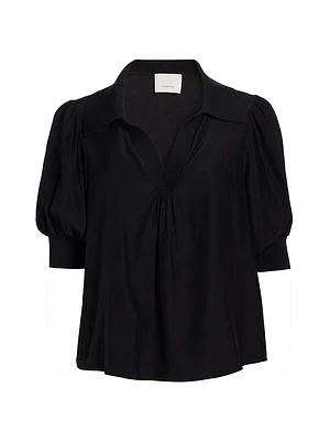 Weldon Gathered Top