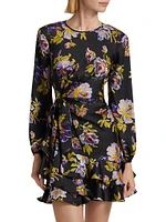 Alice Floral Twill Minidress