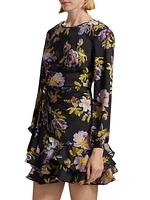 Alice Floral Twill Minidress