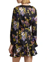 Alice Floral Twill Minidress
