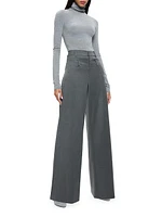 Aspen High-Rise Double-Waist Pants