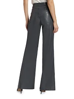 Dylan Faux Leather High-Rise Pants