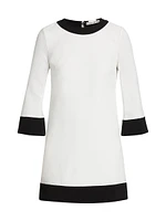 Eleonora Two-Tone Minidress