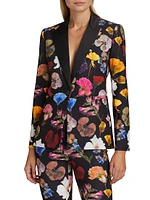 Hundley Floral Tailored Blazer