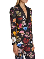 Hundley Floral Tailored Blazer