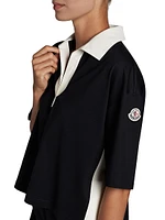 Logo Cotton Short-Sleeve Polo Shirt