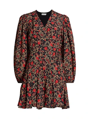 La Toile Caro Floral Minidress