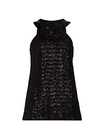 Aky Sequined Halter Top
