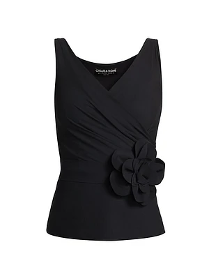 Madaly Ruched Jersey Top