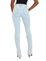 Good Legs Side-Slit Skinny Jeans