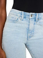 Good Legs Side-Slit Skinny Jeans