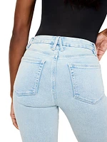 Good Legs Side-Slit Skinny Jeans