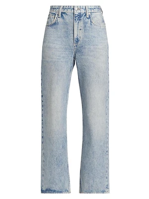 Miramar Shea High-Rise Straight-Leg Jeans