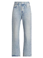 Miramar Shea High-Rise Straight-Leg Jeans