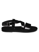 Leather Wrap Sandals