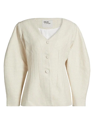 Caetana Houndstooth Jacket
