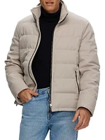 Loro Piana Cashmere Quilted Down Jacket