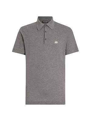 Pique Cotton Polo Shirt