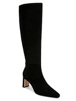 Sylvia 70MM Wide-Calf Suede Boots