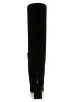 Sylvia 70MM Wide-Calf Suede Boots