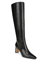Sylvia 70MM Wide-Calf Leather Boots