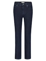 Mara Straight Mid Rise Instasculpt Ankle Jeans