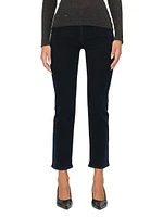 Mara Straight Mid Rise Instasculpt Ankle Jeans