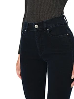 Mara Straight Mid Rise Instasculpt Ankle Jeans