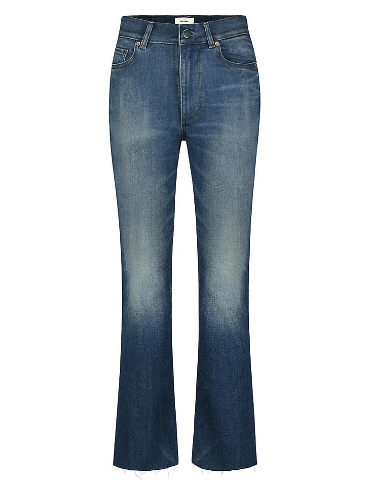 Bridget Bootcut High Rise Instasculpt Crop Jeans