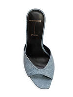 Nori 100MM Denim Mules