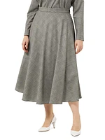 Pelota Glen Plaid Midi-Skirt