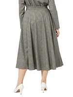 Pelota Glen Plaid Midi-Skirt