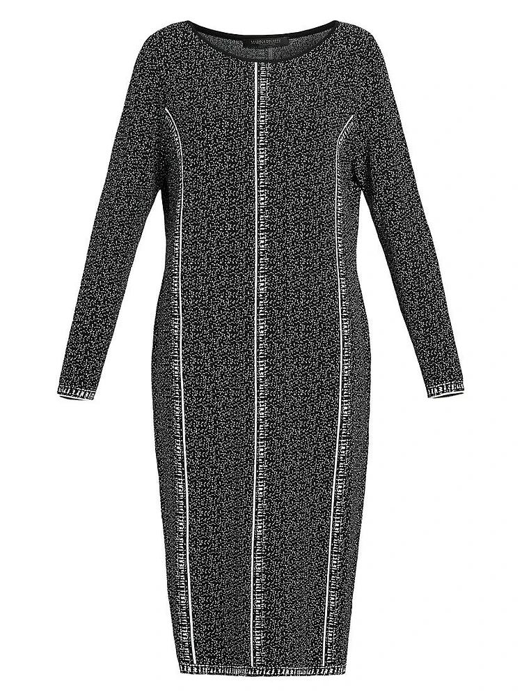 Plus Tantalo Jacquard Dress