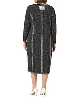 Plus Tantalo Jacquard Dress