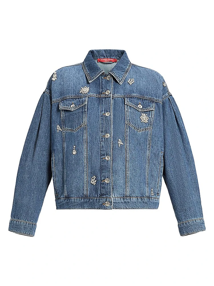 Jumcos Rhinestone Denim Jacket