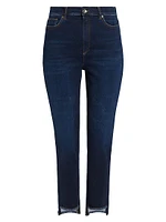 Cabiria Stretch Step-Hem Skinny Jeans