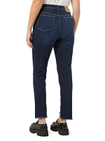 Cabiria Stretch Step-Hem Skinny Jeans